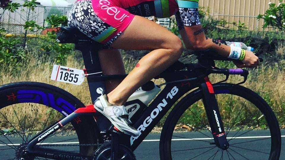 Woman Riding a Bicycle