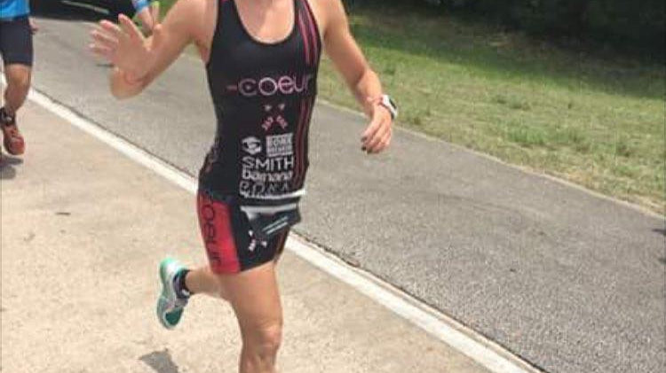 woman running in Texas