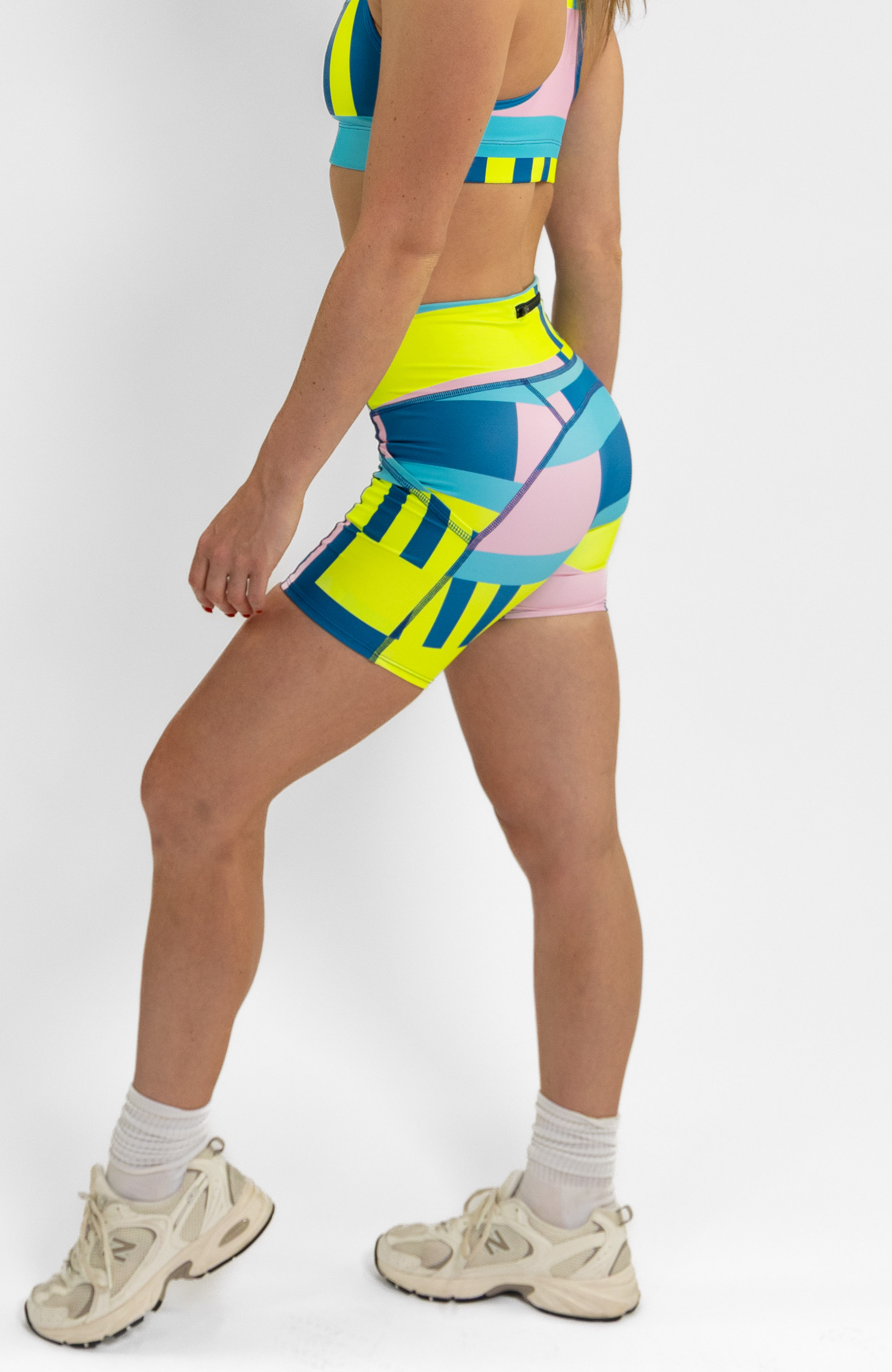 Coeur Sports 5 inch fitted run short 5" Fitted Run Shorts in Flagship