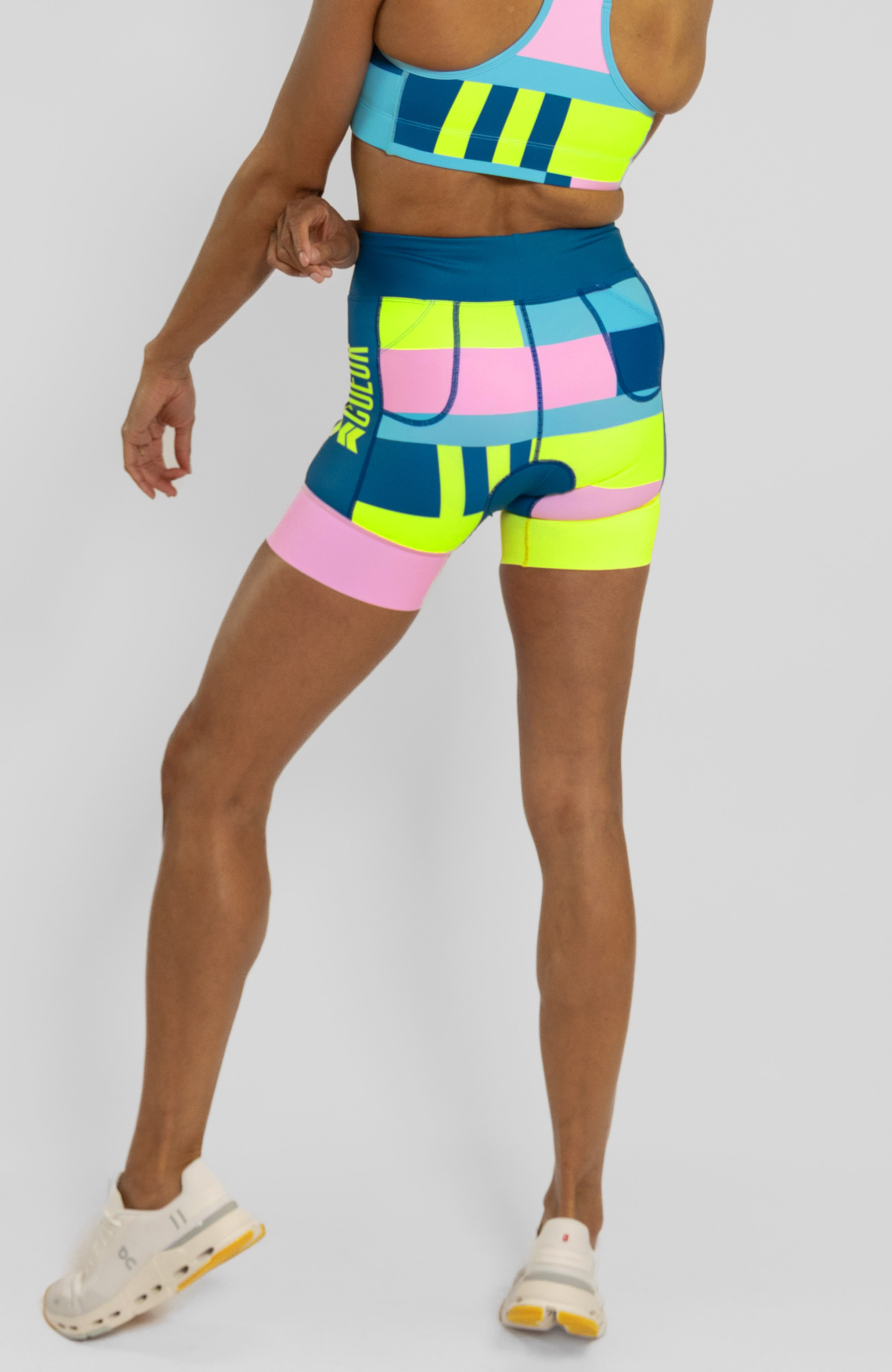 Coeur Sports 5 inch Powerband Tri Short Women's 5" Triathlon Short in Flagship