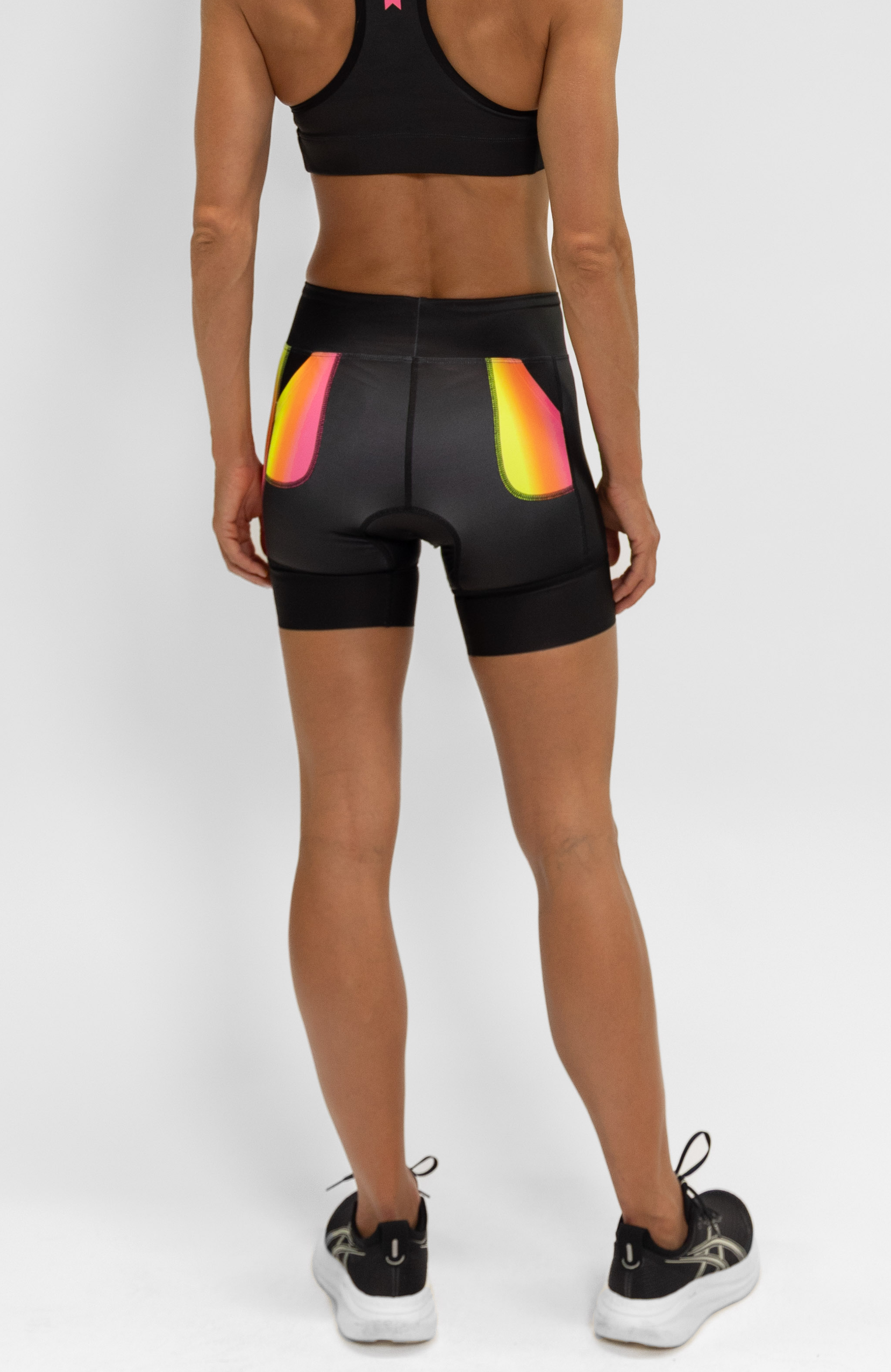 Coeur Sports 5 inch Powerband Tri Short Women's 5" Triathlon Short in Voltage