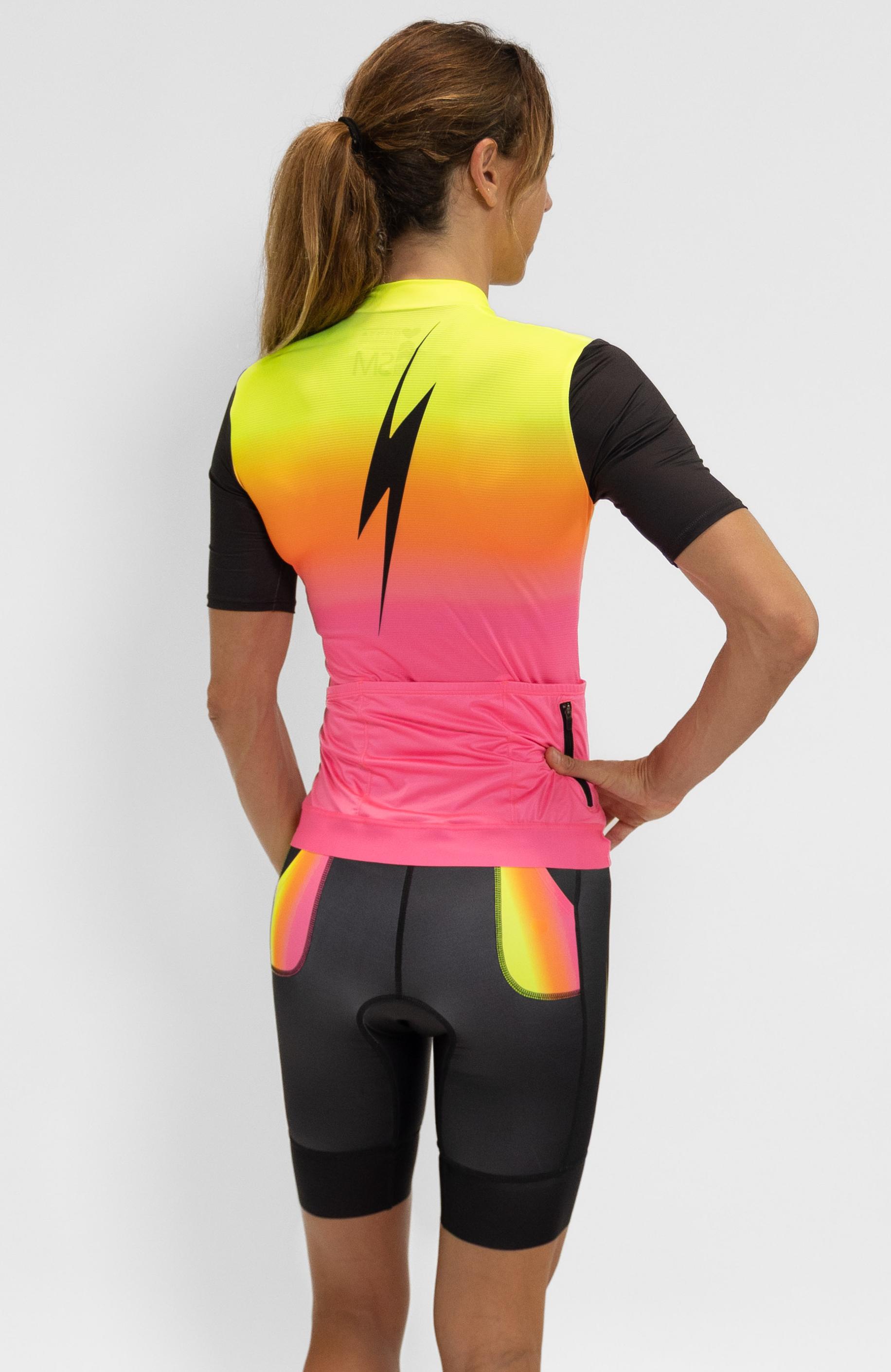 Coeur Sports Cycling Jersey Women's Cycling Jersey in Voltage