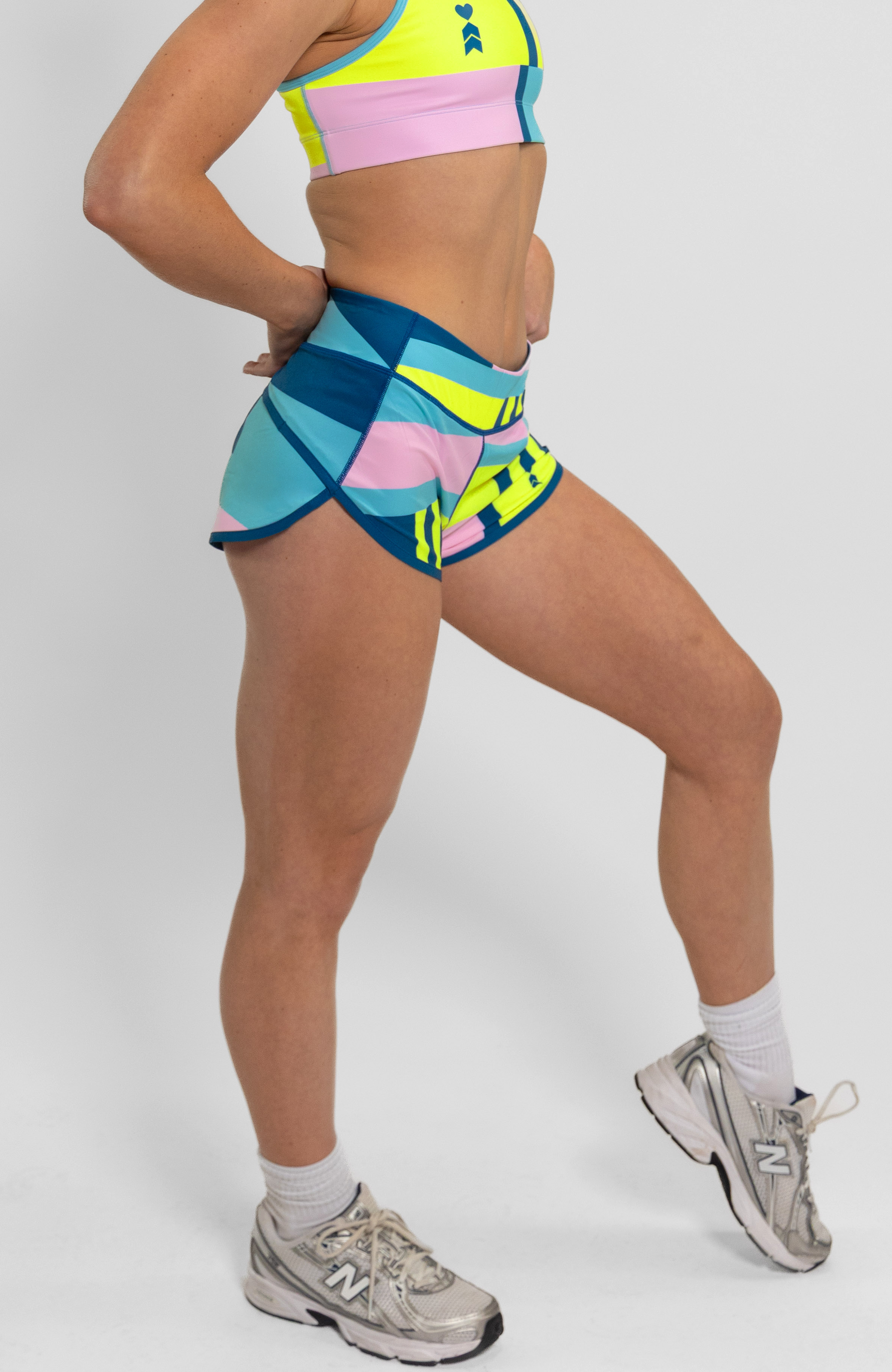 Coeur Sports Run Short Women's Running Shorts in Flagship