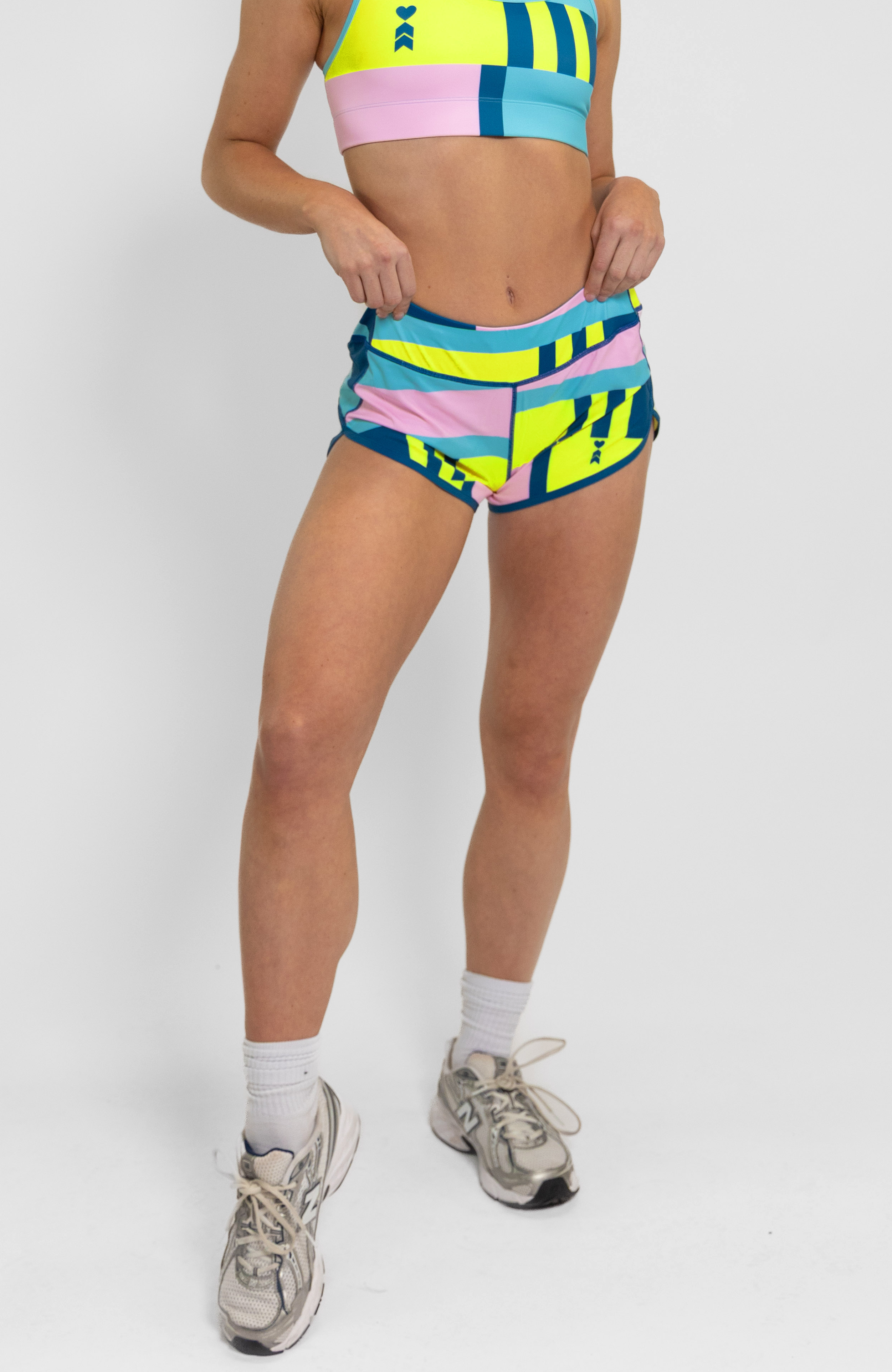Coeur Sports Run Short Women's Running Shorts in Flagship