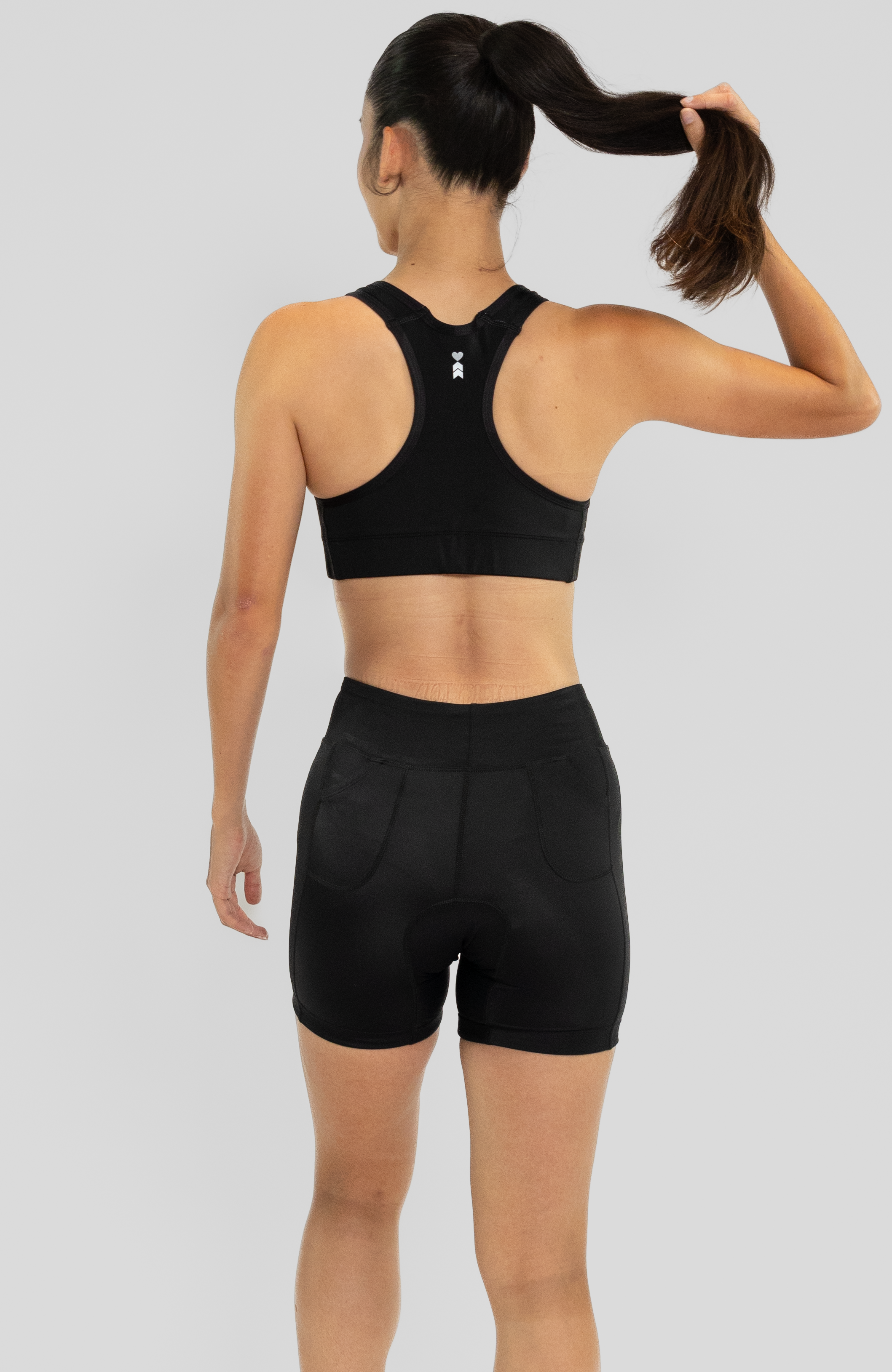 Coeur Sports Sports Bra Little Black Pocket Sports Bra 2.0