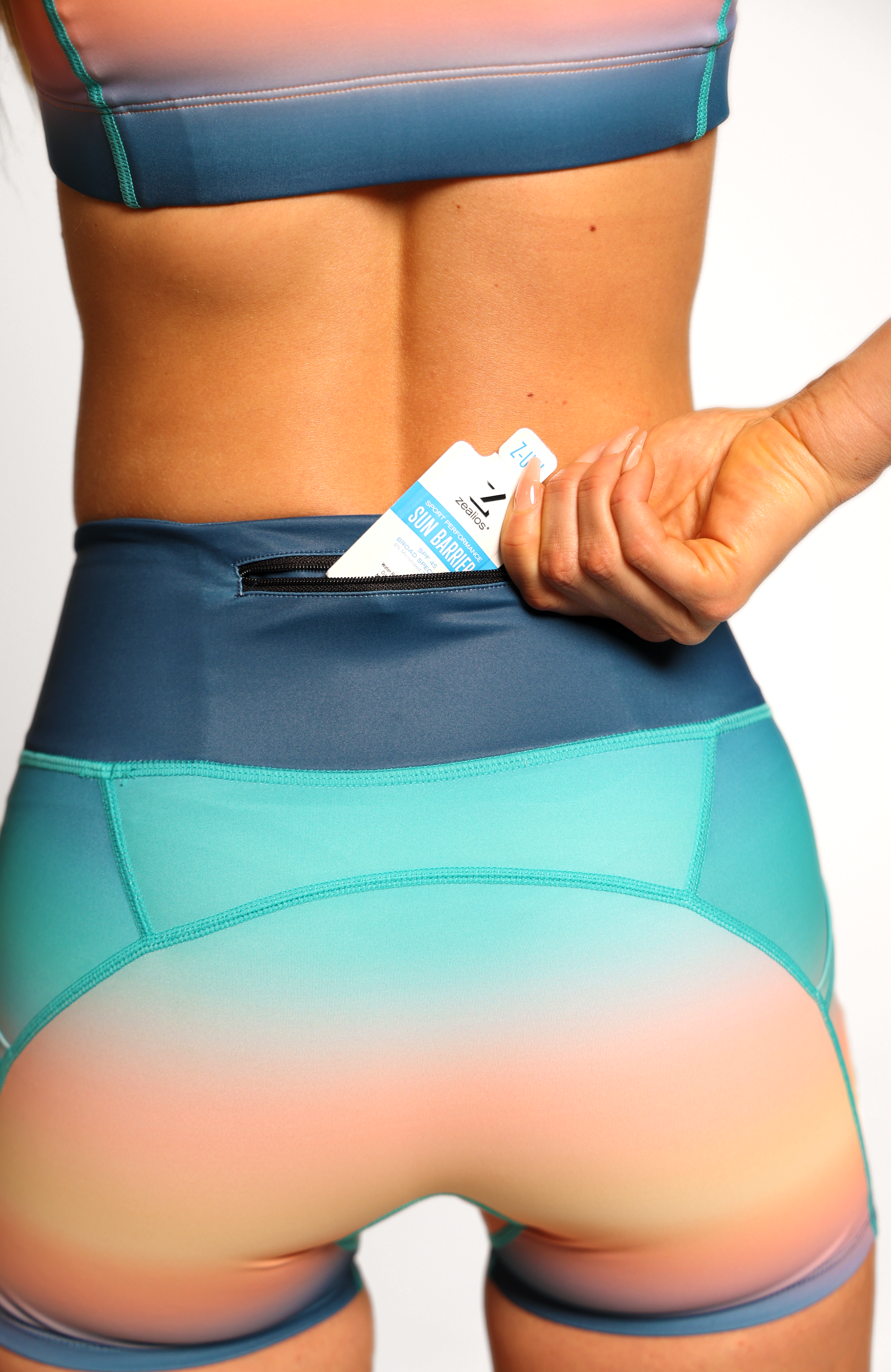 Coeur Sports 3 inch fitted run short Solar Flare 3" Fitted Run Shorts