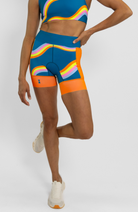 Coeur Sports 5 inch Powerband Tri Short Women's 5" Triathlon Short in Groovy