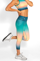 Coeur Sports 7/8 Tight Solar Flare Performance 7/8 Tights