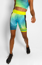 Coeur Sports 8 Inch Powerband Tri Short Aurora Women's 8" Triathlon Shorts