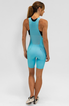 Coeur Sports Bib Short Women's Cycling Bibs in Turquoise