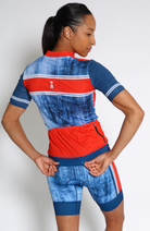 Coeur Sports Cycling Jersey Denim Women's Cycling Jersey