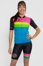 Coeur Sports Cycling Jersey Powered By Donuts Women's Cycling Jersey