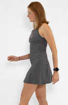Coeur Sports Dress Grey Halter Dress