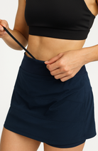 Coeur Sports Jogger Navy Fitness Skirt