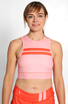 Coeur Sports Run Crop Top Coraline Women's Running Tech Crop