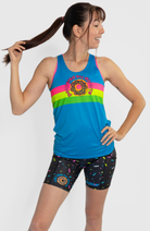 Coeur Sports Run Singlet Powered By Donuts Women's Running Singlet