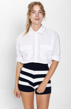 Nuzzle Clothing Shirts & Tops Crisp White Buttondown
